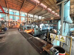 Linha de produção de fundição