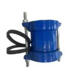 Gibault joint for PVC pipe with  flat type gasket - Image 3